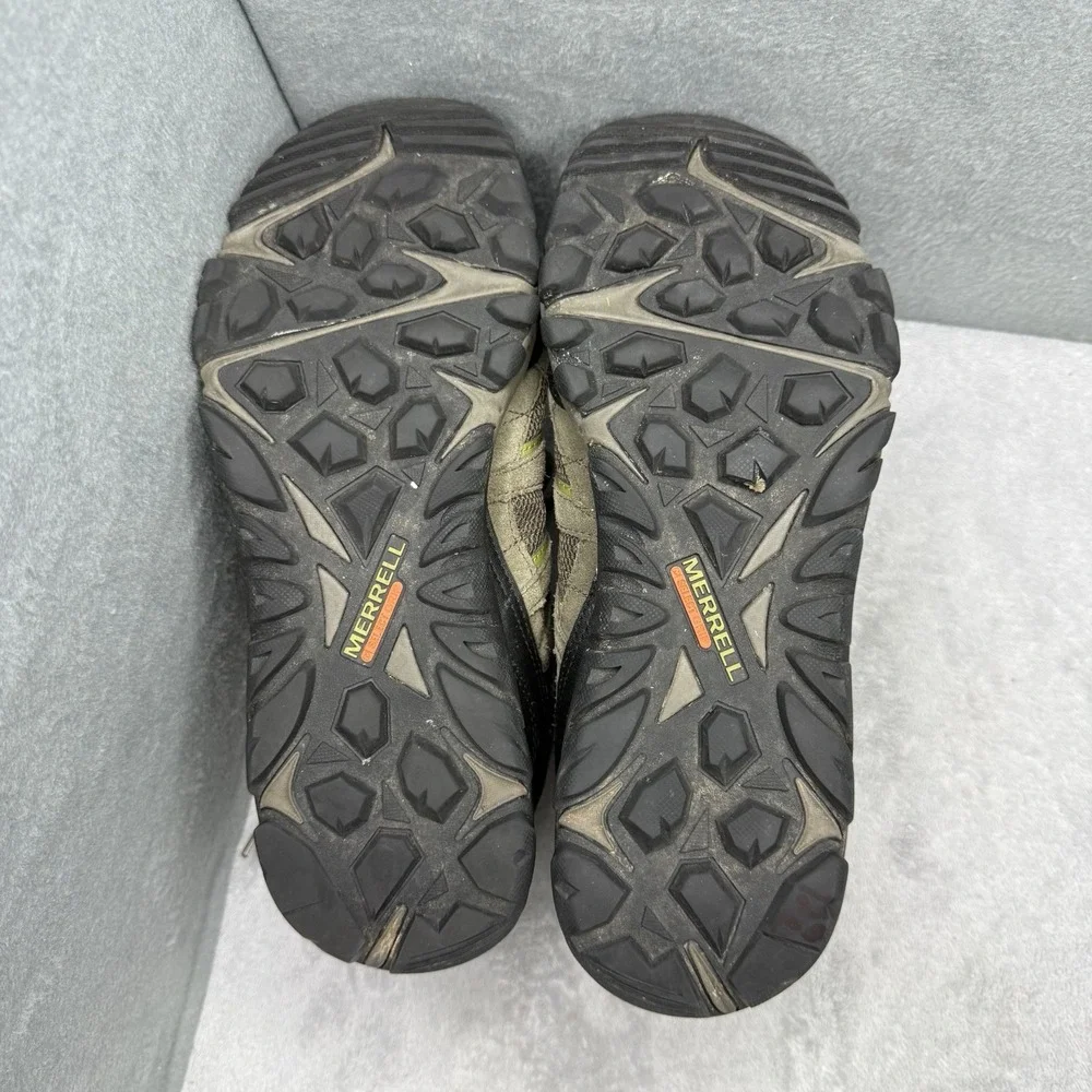 Merrell Outmost Mid Vent Waterproof Hiking Shoes Brown Men's Size 9.5 J09523